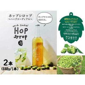≪BEER EXPERIENCE≫ホップシロップ〜ハーブコーディアル〜（640g×2本）