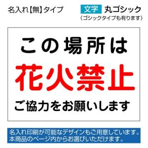 看板 W600×H450mm この場所は 花火禁...の商品画像