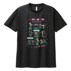 人気（ドライTシャツ）四国遍路88 KANJI-OHENRO 大人用 男女兼用