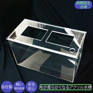 アクリル水槽 W450xD450xH450(板厚:側面5mm・底面4mm) 45cm アクリル水槽 W450xD450xH450(板厚:側面5mm・底面4mm) 45cm