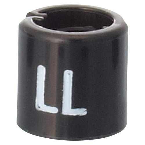 サイズチップ スリムタイプ 黒 LL(50個) / kp38-200-12-4