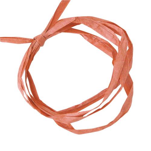 ペーパーラフィアリボン5mm幅×50m巻 レンガ (1巻) / kp38-276-14-1