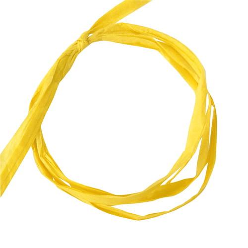 ペーパーラフィアリボン5mm幅×50m巻 イエロー (1巻) / kp38-276-14-6