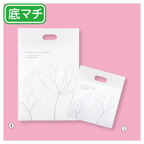 手提げポリ袋 エレガント ポリバッグ 30×45×底マチ6cm (50枚) / kp38-301-1...