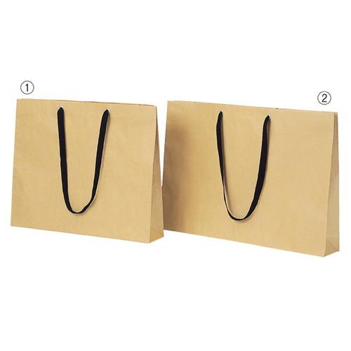 ショルダーバッグ ベージュ無地紙袋 黒ひも 60×10×42cm (50枚) / kp38-317-...