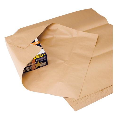 梱包クラフト紙 50g/平方メートル 4裁判 (1000枚) / kp38-322-4-1