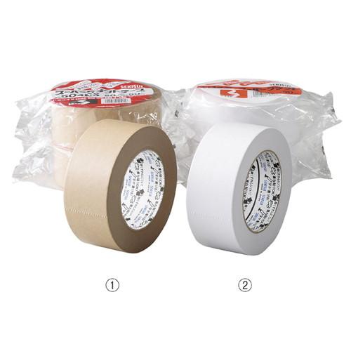スーパークラフトテープ(50mm幅×50m巻) ホワイティ (50巻) / kp38-323-15-...