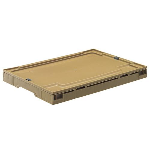 コンテナボックス・キャリー 折りたたみコンテナ(透明) ブルーエコタイプ 40/50リットル用フタ ...