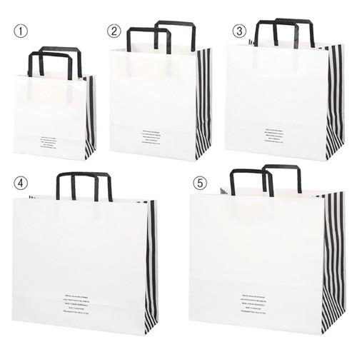 持ち手付き柄入り紙袋 フィエルテ 35×12×31cm (50枚) / kp38-657-41-4