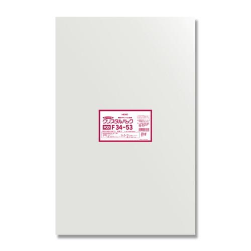 透明袋 フレームシール 34×53cm (50枚) / kp38-759-96-5