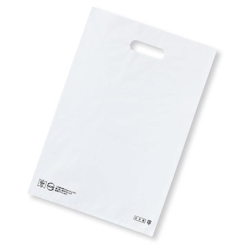 ポリ袋ハード型 白 50×60cm (50枚) / kp38-782-15-4