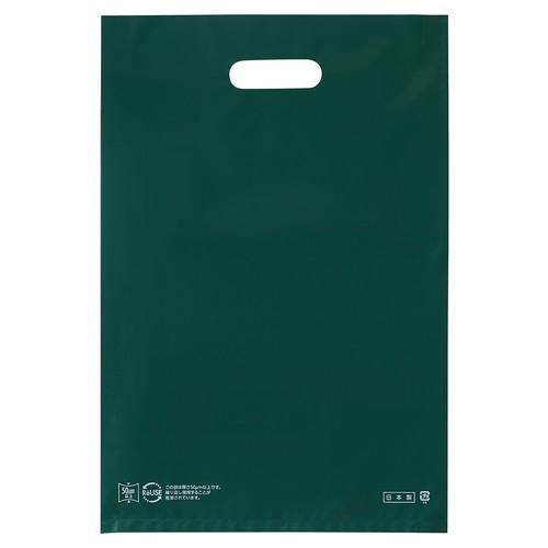 ポリ袋ソフト型 カラー ダークグリーン 50×60cm (50枚) / kp38-782-48-4