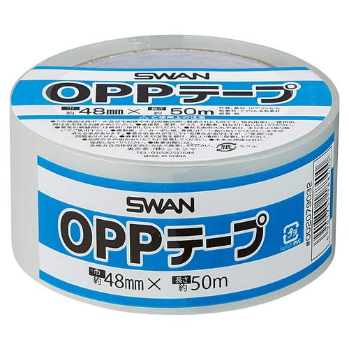 OPP梱包テープ 48mm×50m巻 (50巻) / kp38-782-82-4