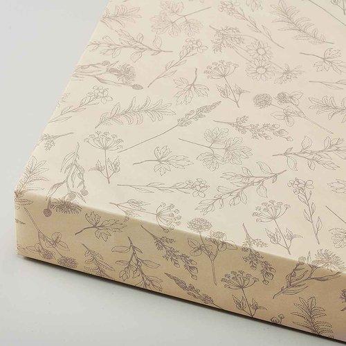 包装紙 半裁 ベルプランツ (50枚) / kp38-800-68-4