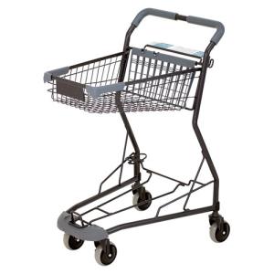 ショッピングカート アルミ製ショッピングカート チャイルドシート付き