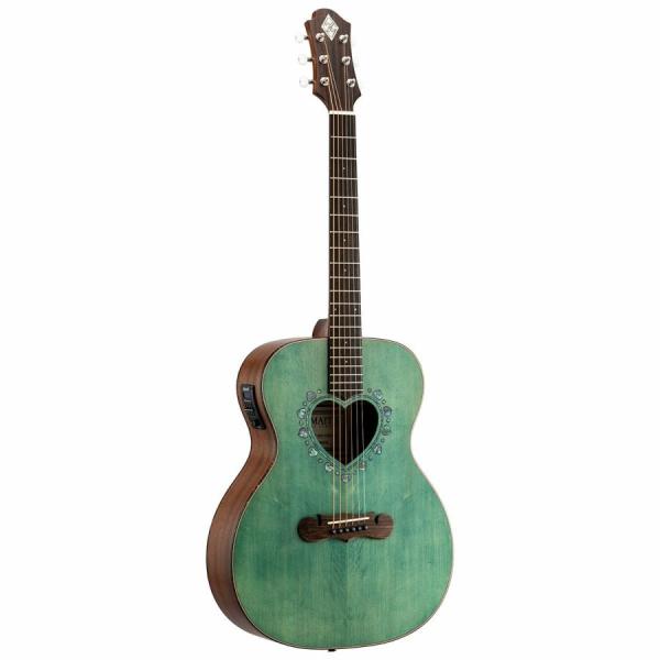 Zemaitis ( ゼマイティス ) CAF-90H, Forest Green Abalone