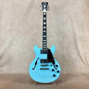 D'Angelico ( ディアンジェリコ ) エレキギター Premier Mini DC, Sky Blue｜kanda-store