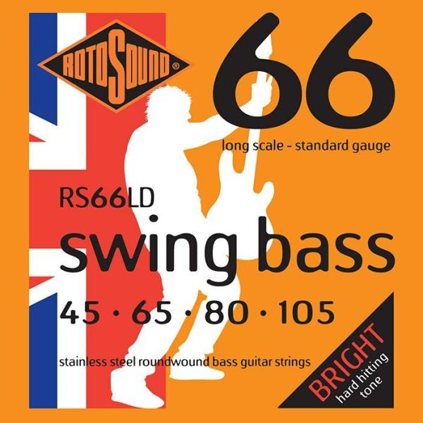 Rotosound Swing Bass 66 Standard Stainless Steel R...