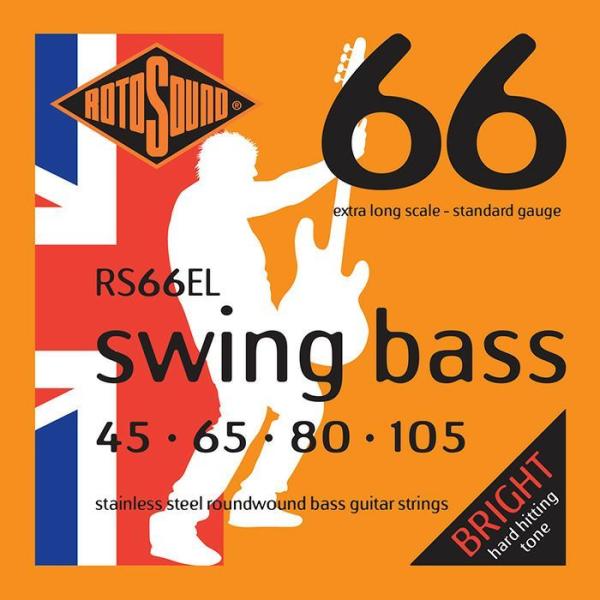 Rotosound Swing Bass 66 Extra Standard Stainless S...