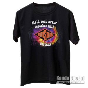 Rotosound ( ロトサウンド ) Hold Your Group Togerther with Rotosound Strings T-Shirt, Large｜kanda-store
