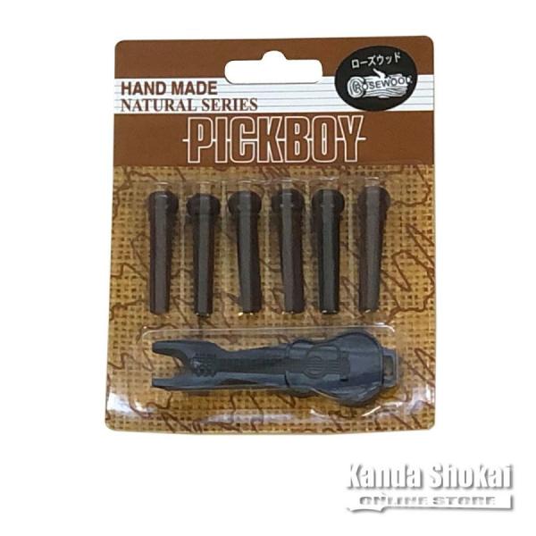 Pickboy ( ピックボーイ ) BP-150RW Bridge Pin, Rosewood
