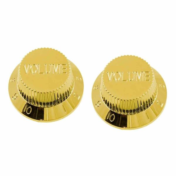 Allparts ( オールパーツ ) PK-0154-002 Set of 2 Gold Volu...