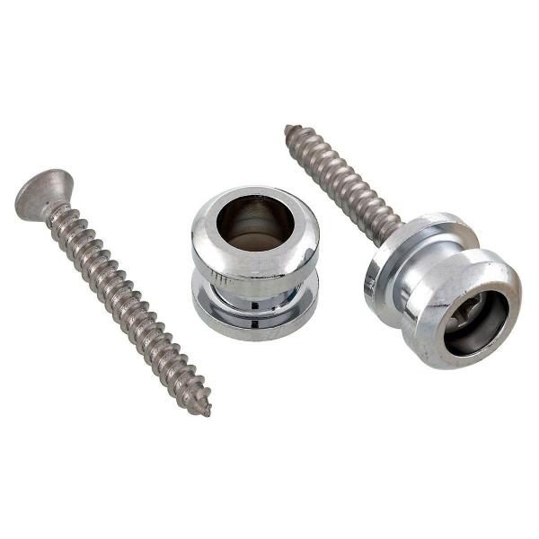 Allparts AP-0682-010 Economy Strap Buttons Chrome ...