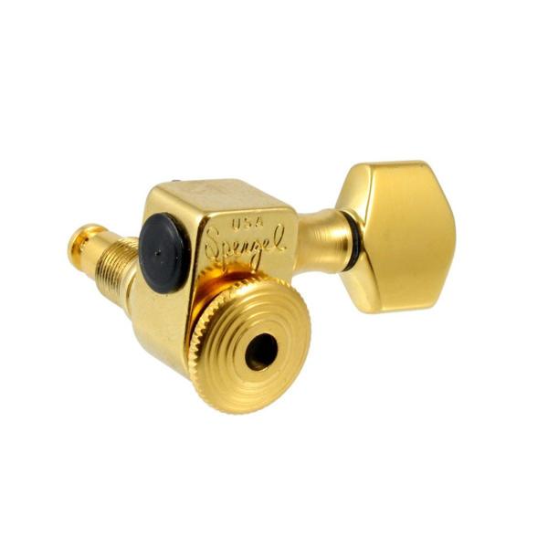 Allparts TK-7467-002 Sperzel 6-in-line Gold Lockin...