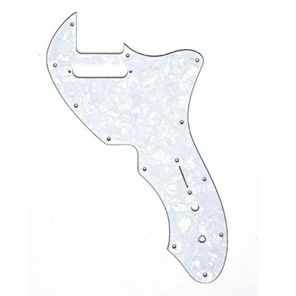 Allparts PG-9565-055 White Pearloid Thinline Pickg...