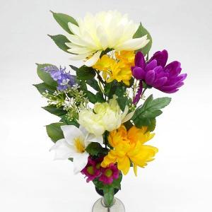 【造花 仏花】造花仏花・盆花 42cm(仏壇 ...の詳細画像1