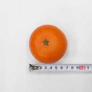 【造花】ミカン みかん(フェイクフード 食品サ...の詳細画像1
