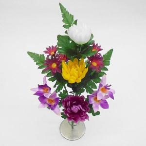 造花 仏花 盆花 36cm スリム(仏壇 お墓...の詳細画像1