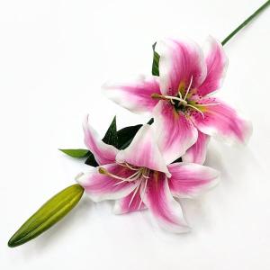 造花 カサブランカリリー ゆり アートフラワーの詳細画像3