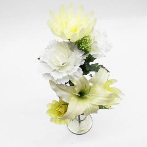 【造花 仏花】造花 仏花・盆花 白 小サイズ(...の詳細画像2