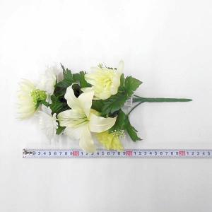 【造花 仏花】造花 仏花・盆花 白 小サイズ(...の詳細画像3