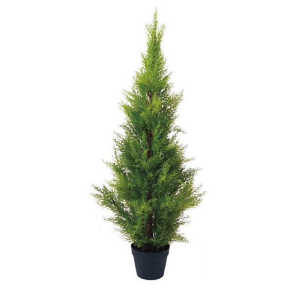 人工観葉植物 ゴールドクレスト 120cm（造花・フェイクグリーン・フェイクプラント）