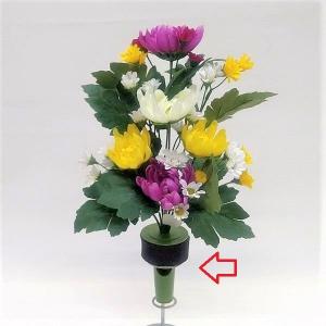 【造花 仏花用】お墓の花立キャップ 3サイズ(...の詳細画像2