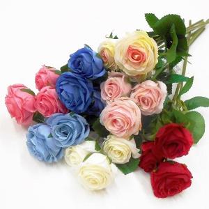 青 薔薇 造花 花びらの商品一覧 通販 Yahoo ショッピング