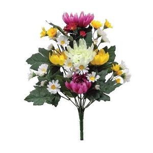 造花 仏花・盆花（仏壇 お墓 お供え花 供花）　36cm｜kanda8783