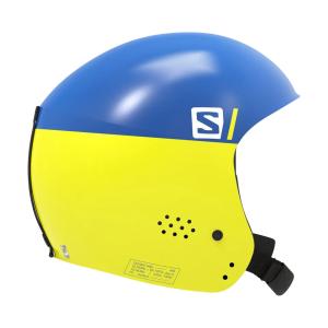 22 SALOMON (サロモン) S RACE FIS INJECTED (レーシングヘルメット)[L408349]【Race Blue/ Yellow】｜kandahar