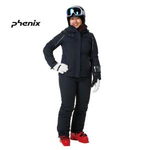 22-23 Phenix (フェニックス)  DAHLIA JACKET 【ESW22OT50】  OFF BLAC レディースモデル スキーウェア ジャケット｜kandahar