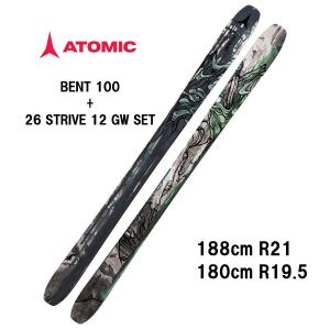 ATOMIC（アトミック） 2024 ATOMIC BENT 100 ビンディング無し 山