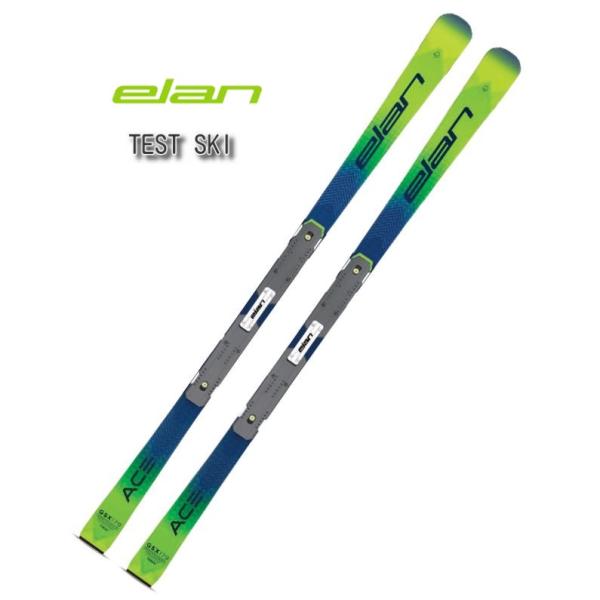 24 ELAN エラン TEST SKI GSX MASTER PLATE + ER14FFDEMO...