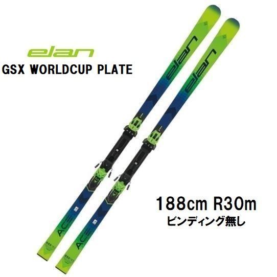 2024 elan エラン  GSX WORLD CUP PLATE 【ビンディング無し】 スキー板...