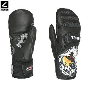 24 LEVEL (レベル)  SQ JR CF MITT【black】ジュニアスキーグローブ｜kandahar