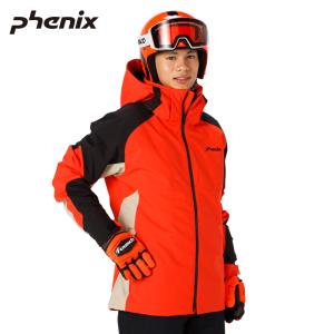 23-24 Phenix (フェニックス)  Thunderbolt Jacket 【ESM23OT30】 ORANGE スキーウェア ジャケット｜kandahar