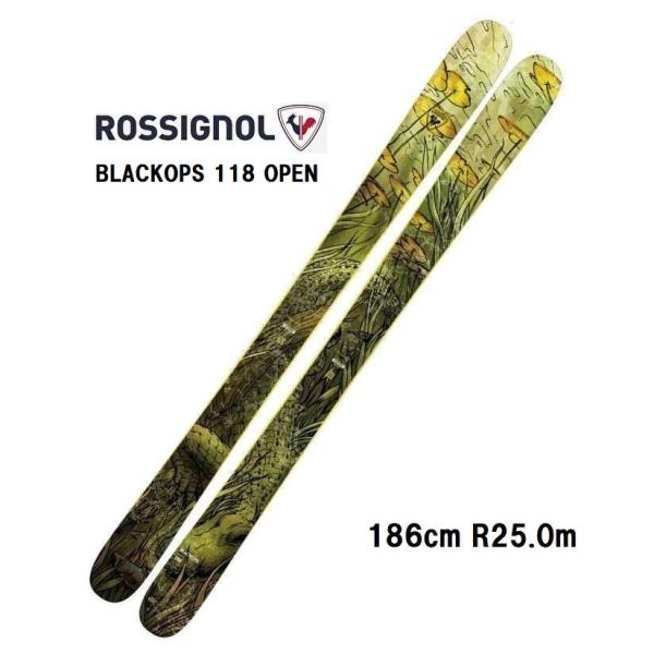 2024 ROSSIGNOL ロシニョール  BLACKOPS 118 OPEN  ビンディング無し...
