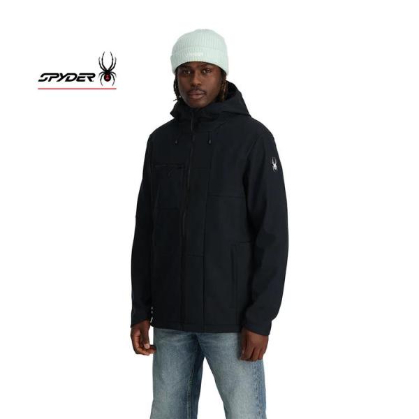 24 SPYDER (スパイダー) SOFTSHELL JACKET  38SA075342  BL...