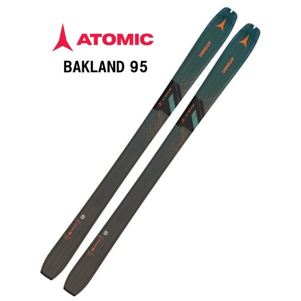 25 ATOMIC  アトミック   BACKLAND 95 ビンディング無し 山スキー板