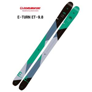 OGASAKA オガサカ スキー板 メンズ レディース ＜2025＞ E-TURN ET  